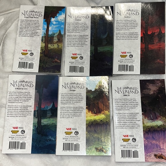 First 6 Volumes of The Promised Neverland Manga - Picture 4 of 4